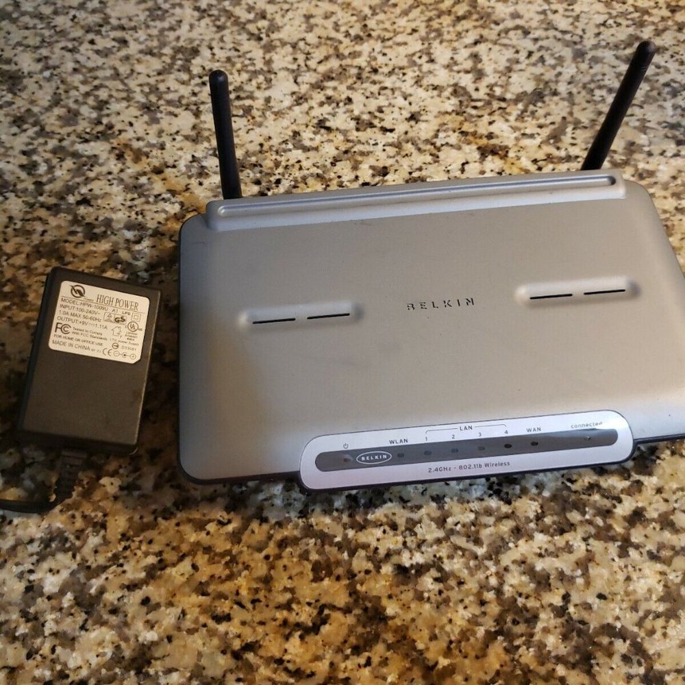 Belkin Model F5D6231-4 Wireless Cable DSL Gateway Router 802.11b 11Mbps #1006FF